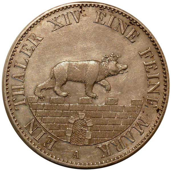 1855-Anhalt-Mining-Thaler